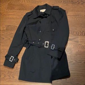 Michael by Michael Kors black raincoat